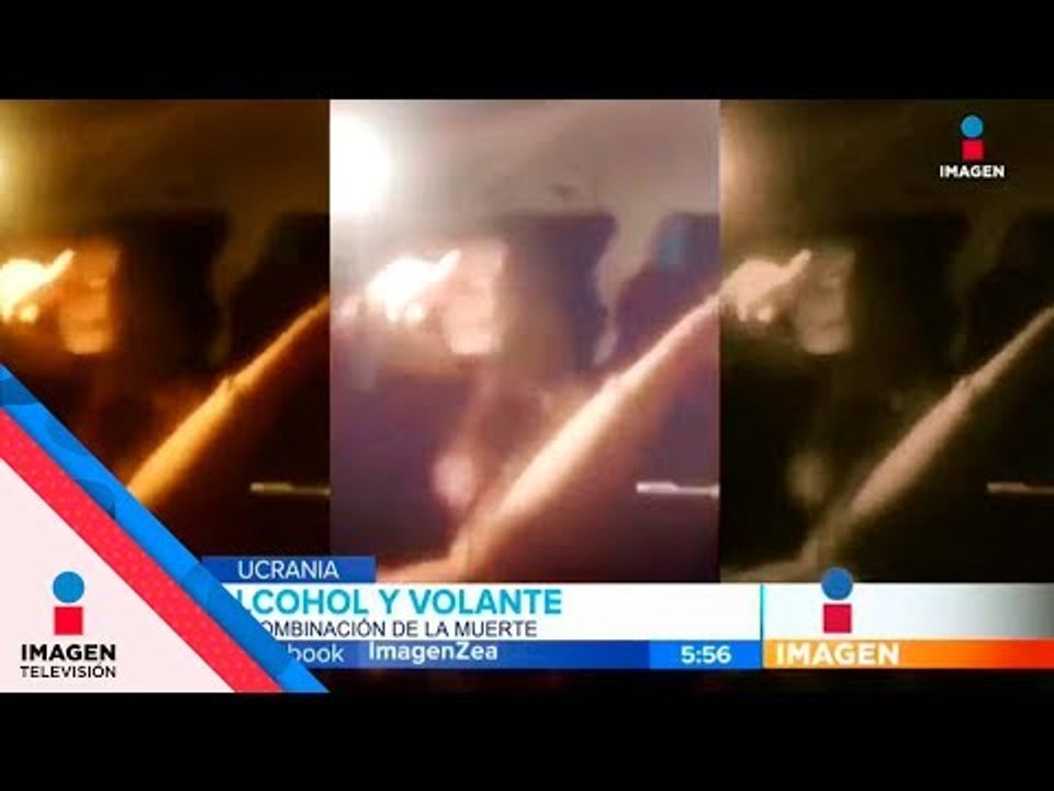 Transmitieron su propia muerte, iban en el auto y chocaron | Noticias con Francisco Zea
