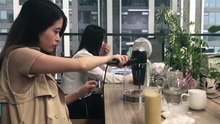 Ms Yeah - You like afternoon tea- Come, join me---in the office