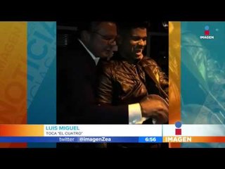 Luis Miguel cantó de sorpresa en Miami | Imagen Noticias con Francisco Zea