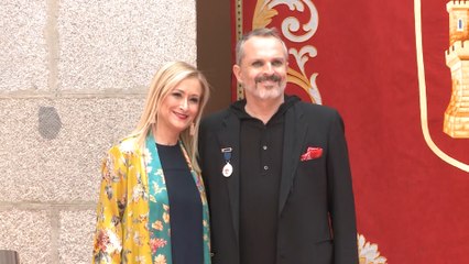 Miguel Bosé recibe la Medalla de las Artes de Madrid