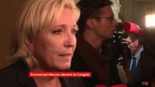 Marine Le Pen :  "Le discours de Macron reste très vague... ce flou là commence à devenir assez inquiétant"