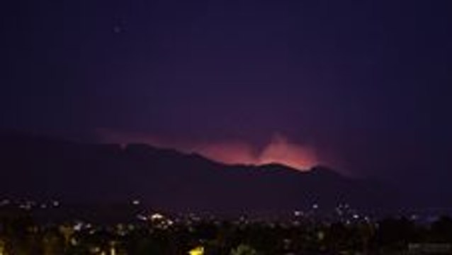 Burro Wildfire Forces Evacuations in Tucson Outskirts