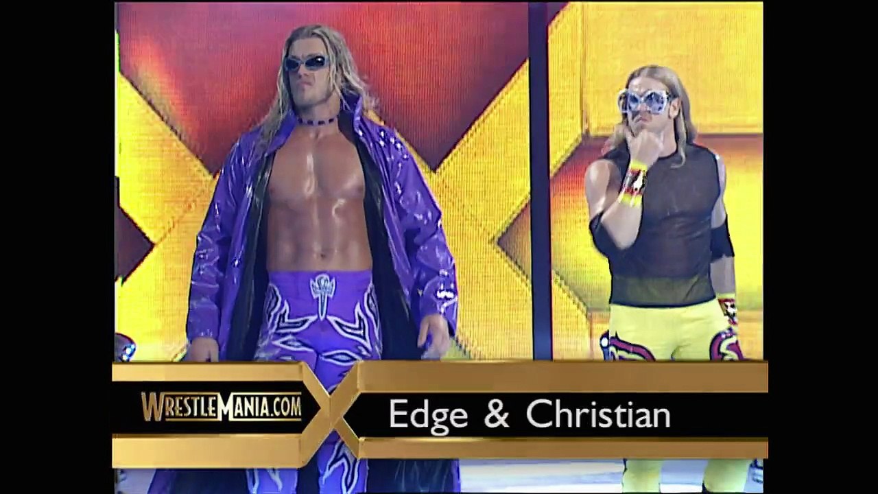 13.Edge et Christian VS The Dudley Boyz VS The Hardy Boy   Wrestlemania 17