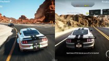 Need For Speed Payback vs Rivals Early Graphics Comparison