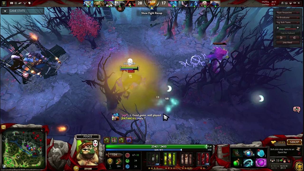DOTA 2 PUDGE - EPIC HOOK EVER ?