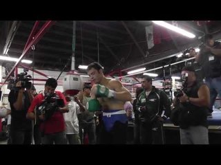 julio cesar chavez jr in beast mode - EsNews Boxing