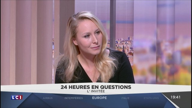 Marion Maréchal Le Pen (FN) parle de la Primaire, Fillon et Juppé (LCI, 22/11/16, 19h30)
