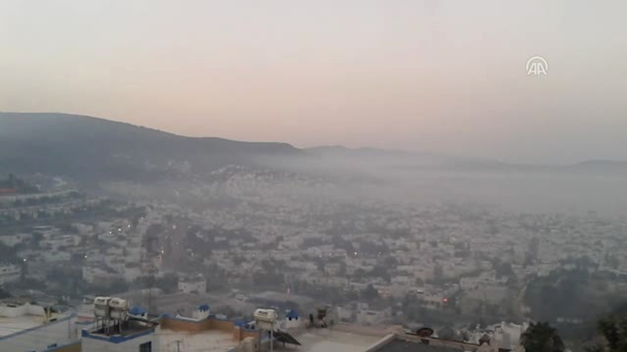 Bodrum Katı Atık Depolama Alanındaki Yangın - Muğla