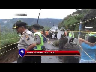 Longsor di Jalur Wisata Dieng -NET24