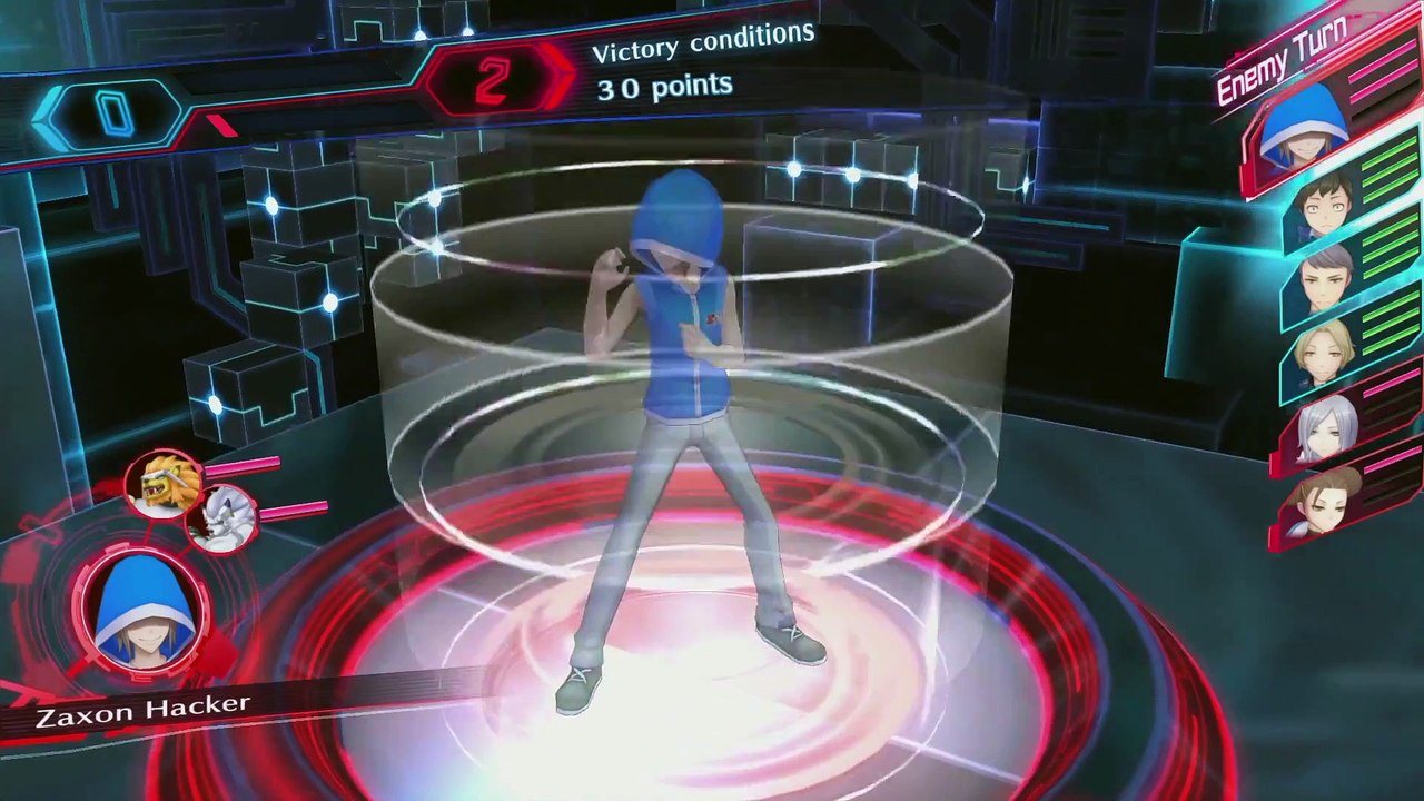Digimon Story_ Cyber Sleuth Hacker’s Memory Domination Battle Gameplay