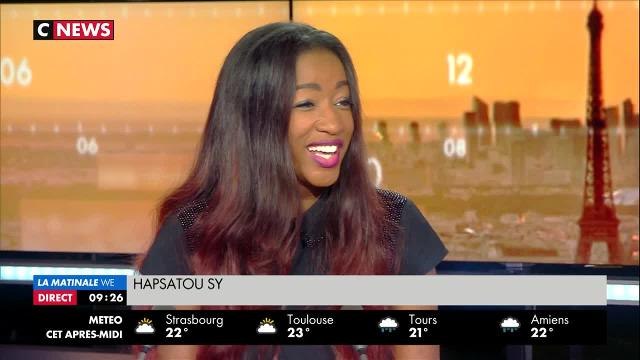 CNEWS : Hapsatou Sy bientôit dans DALS ? Elle répond