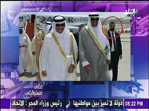 موسى يعرض صور لضباط اتراك فى حراسة وزير خارجية قطر