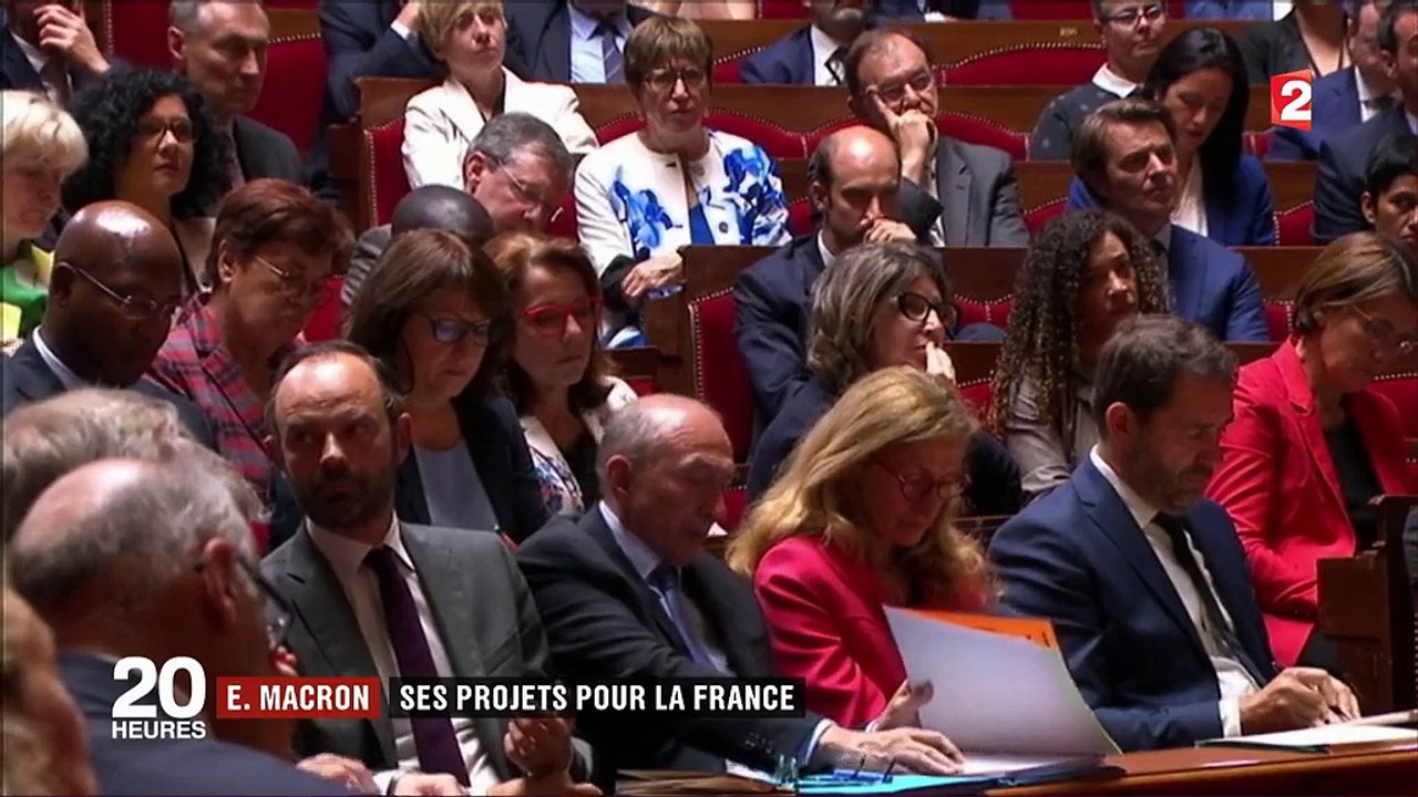 Congrès de Versailles : Macron présente les grands axes de son quinquennat