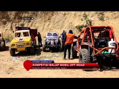 Kompetisi Balap Mobil Offroad Di Disidrao Sulawesi Selatan - NET12