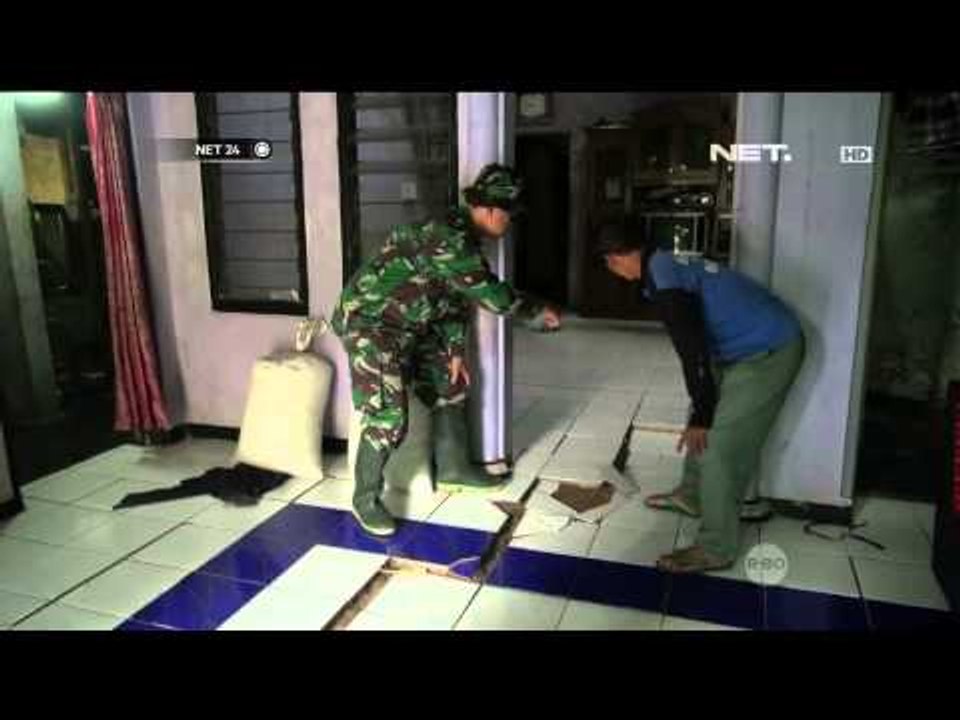 Tanah retak di Kecamatan Punggelan, ratusan warga diungsikan - NET24