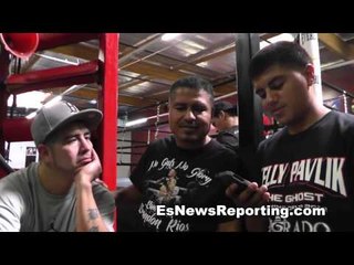 robert garcia and rios on mexican russian vs billy dib 2 - EsNews Boxing