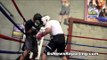 Pelos Garcia Sparring Neno Rodriguez at robert garcia boxing academy - EsNews Boxing