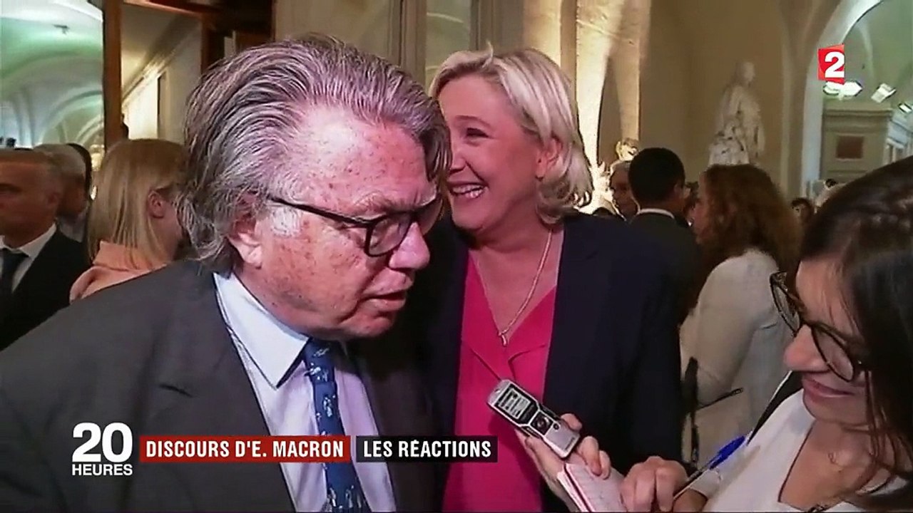 Congrès de Versailles : les réactions des parlementaires