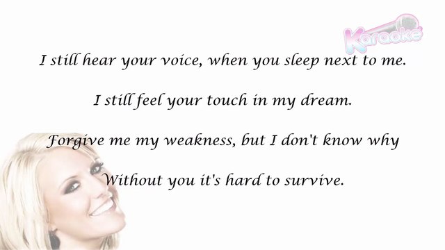 Lyrics Everytime we Touch by Cascada