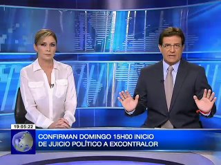Confirman juicio político a excontralor Carlos Polit el Domingo 15h00