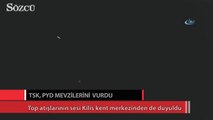 TSK, Suriye’deki PYD mevzilerini vurdu