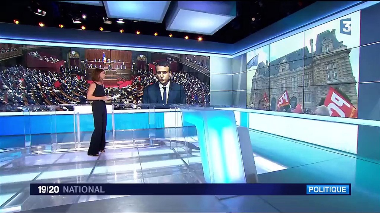 Discours devant le Congrès à Versailles : des réactions mitigées