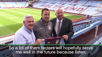 Terry intent on learning from Bruce at Aston Villa