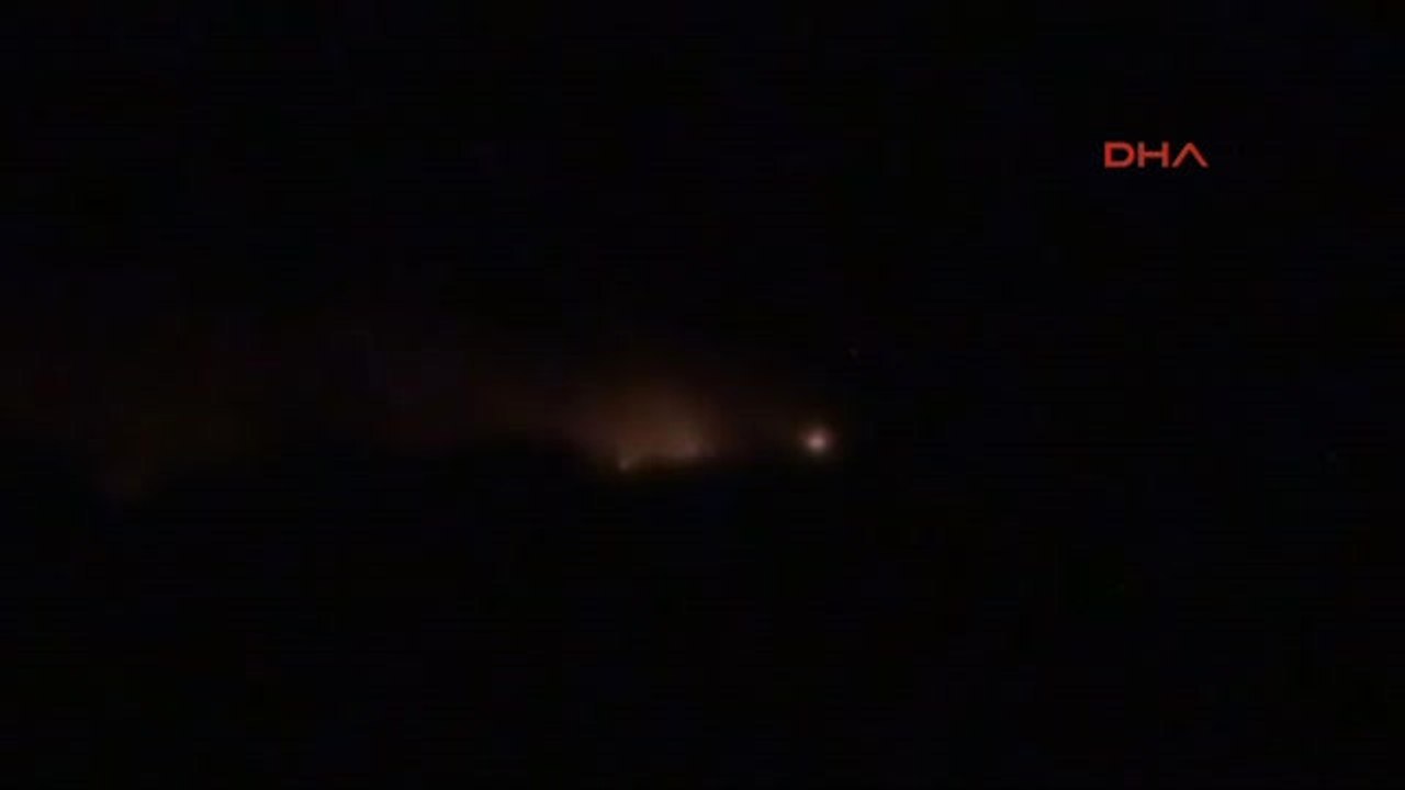 Kilis'in Karşısındaki Pyd Hedefleri Vuruldu