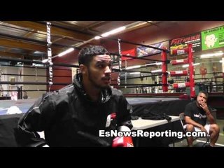 Fighter Says I Use 20s when I sparr - Robert Garcia Says Shut The F Up - EsNews Boxing