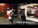 mikey garcia in camp for rocky martinez dropping bombs - EsNews Boxing