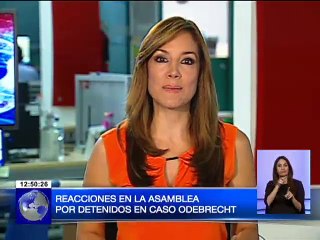 Reacciones en la Asamblea Nacional por detenidos en caso Odebrecht