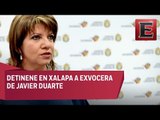 Detienen a exvocera de Javier Duarte en Veracruz