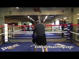 Oxnard KO Artist Irvin Garcia Sparring says we miss latika at the gym - EsNews Boxing