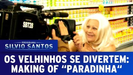 Os Velhinhos Se Divertem - Making Of Clipe Paradinha