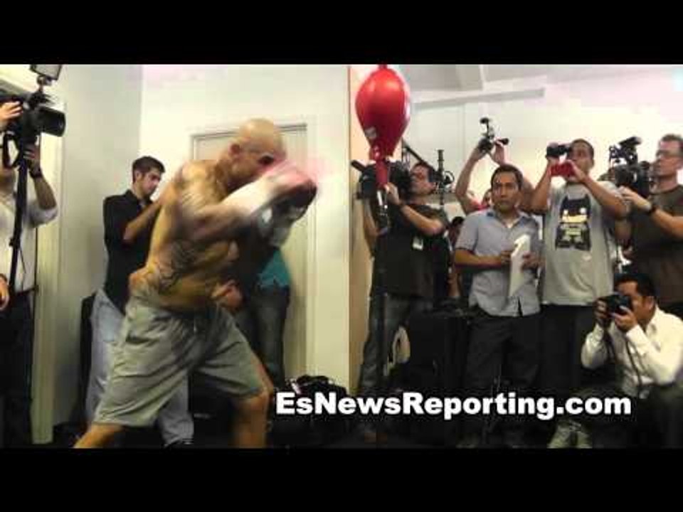 Miguel Cotto On Double End Bag