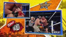 WWE World Heavyweight Championship Brock lesnar vs John cena summerslamᴴᴰ