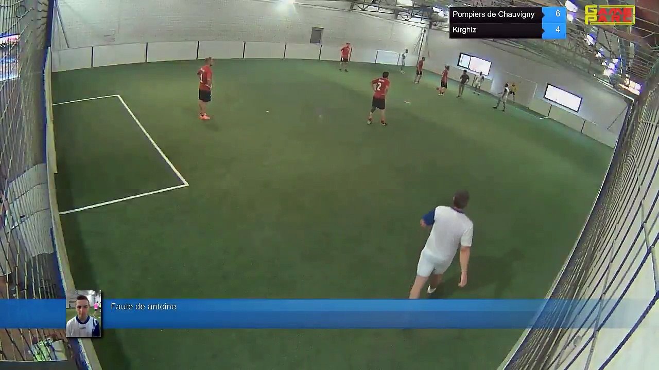 Faute de antoine - Pompiers de Chauvigny Vs Kirghiz - 03/07/17 20:00 - Ligue 2 - Poitiers Game Parc