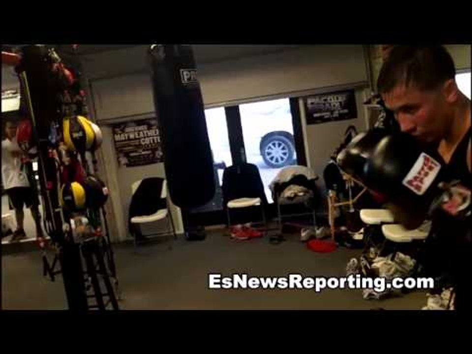 gennady golovkin ko artist in camp for stevens - EsNews Boxing