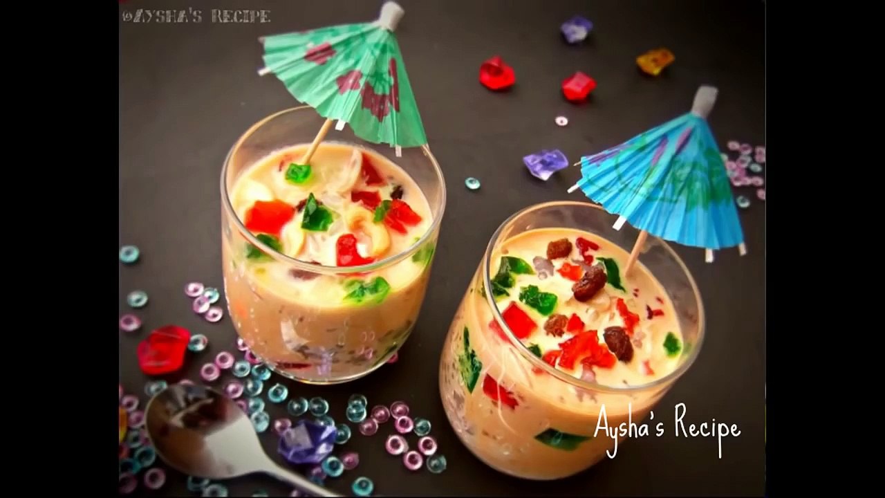 অরিজিনাল ঢাকাইয়া ফালুদা রেসিপি    ফালুদার নুডুলস  সেব    Bangladeshi Old Dhaka style Faluda