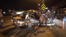 Bursa'da Kontrolden Çıkan Araç Bariyerlere Çarptı: 1 Ölü