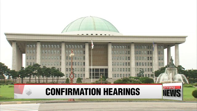 National Assembly holds hearings for three nominees on Tuesday