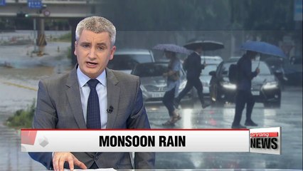 Torrential monsoon rains forecast to continue lashing Korea while Jeju braces for typhoon