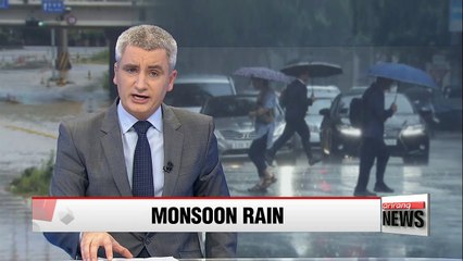 Скачать видео: Torrential monsoon rains forecast to continue lashing Korea while Jeju braces for typhoon