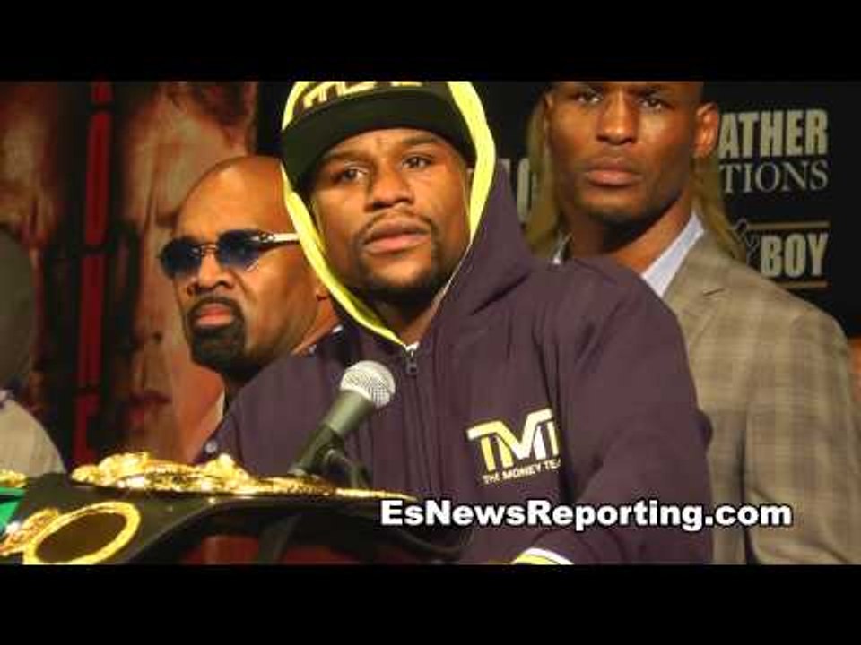 floyd mayweather vs canelo alvarez full post fight press conference HD - EsNews Boxing