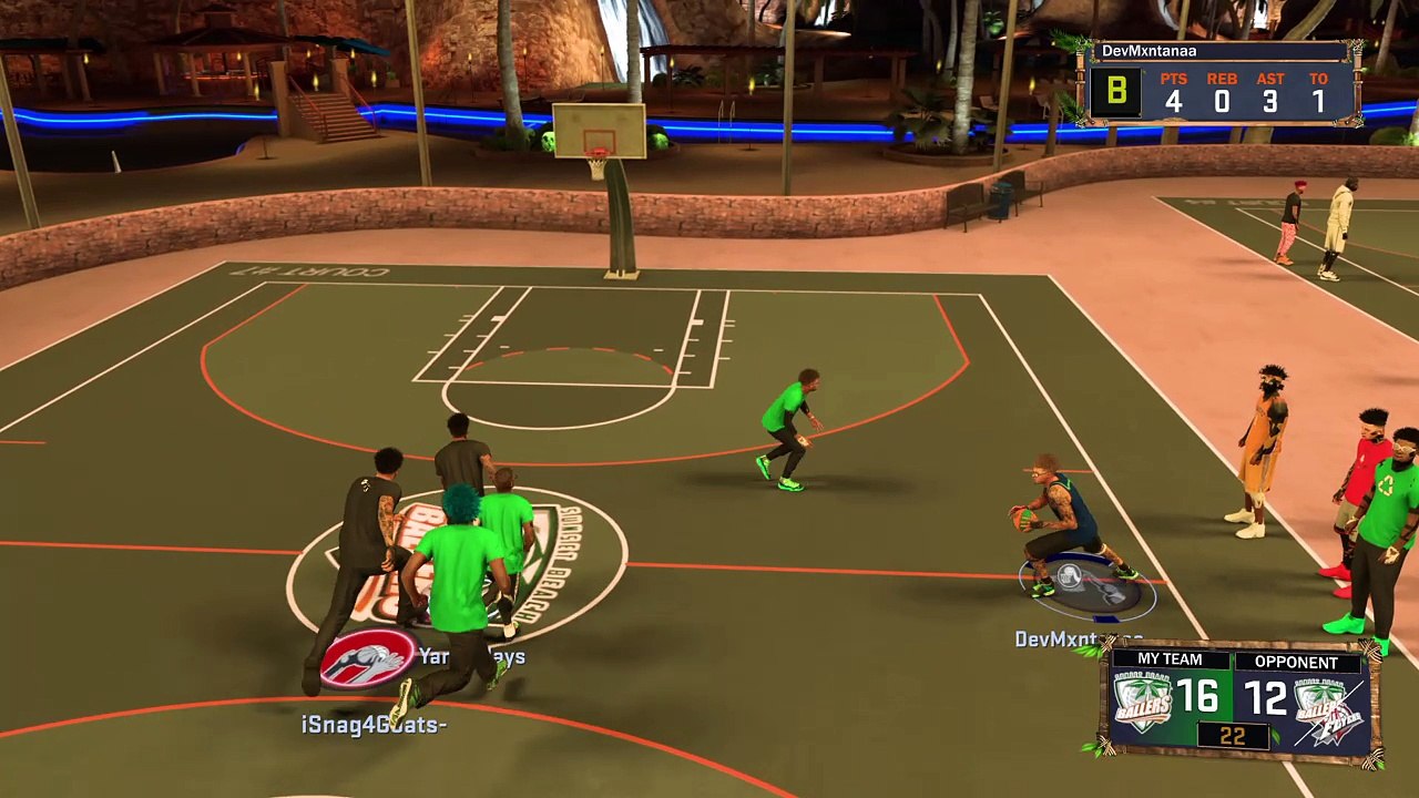 Fast Windmill Contact Dunk