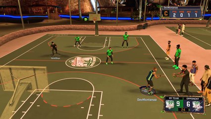 Slow Windmill Contact Dunk