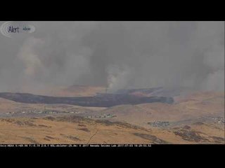 Download Video: Nevada Wildfire Churns Out Plumes of Smoke