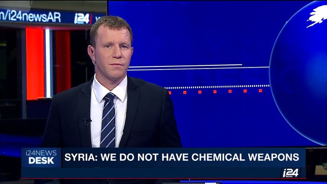 i24NEWS DESK | Syria: we do not have chemical weapons | Tuesday, July 4th 2017