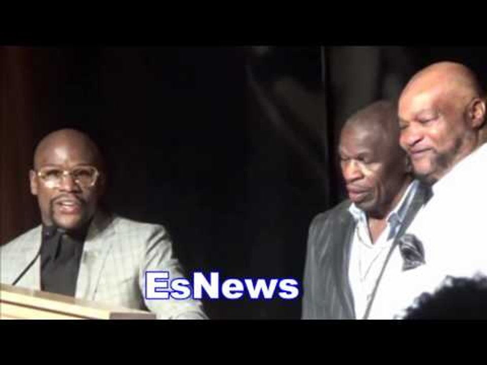 Floyd Mayweather In My Gym We Have a Dog House & Go 6 Min Rds Of Sparring EsNews Boxing