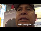 boxing trainer on maywetaher vs canelo EsNews Boxing